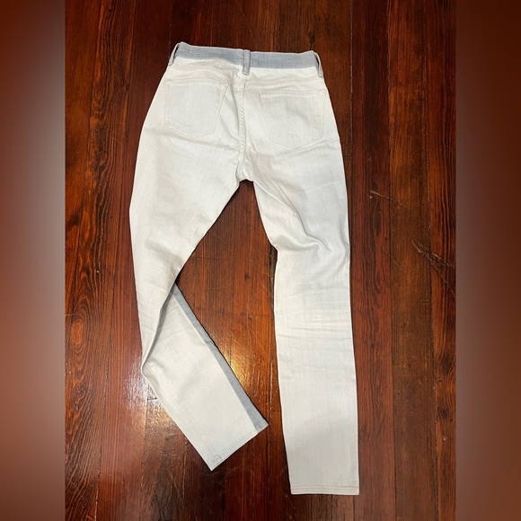 FRAME DENIM Color Block Jeans Le Skinny De Jeanne Light Wash Denim - Picture 8 of 8